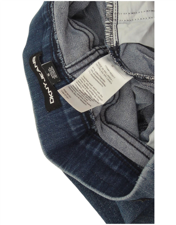 DKNY Womens Denim Shorts Small W27 Blue Cotton