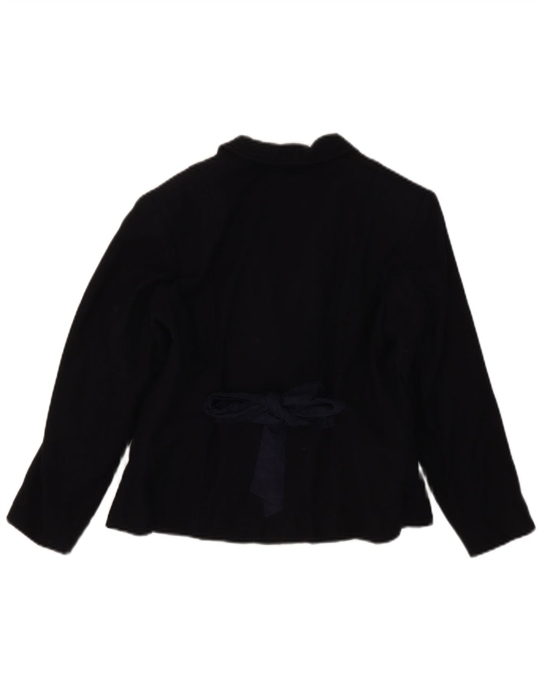 Zweireihiger Blazer für Mädchen von Moschino, 7–8 Jahre, marineblaue Wolle