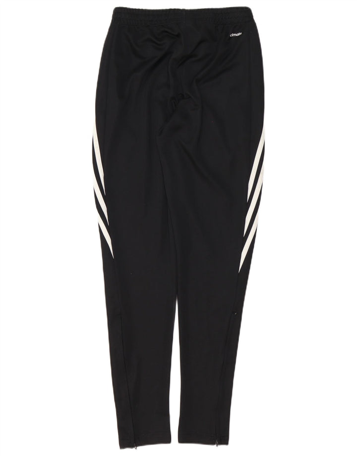 Pantaloni da tuta Adidas Climalite da uomo piccoli in poliestere nero