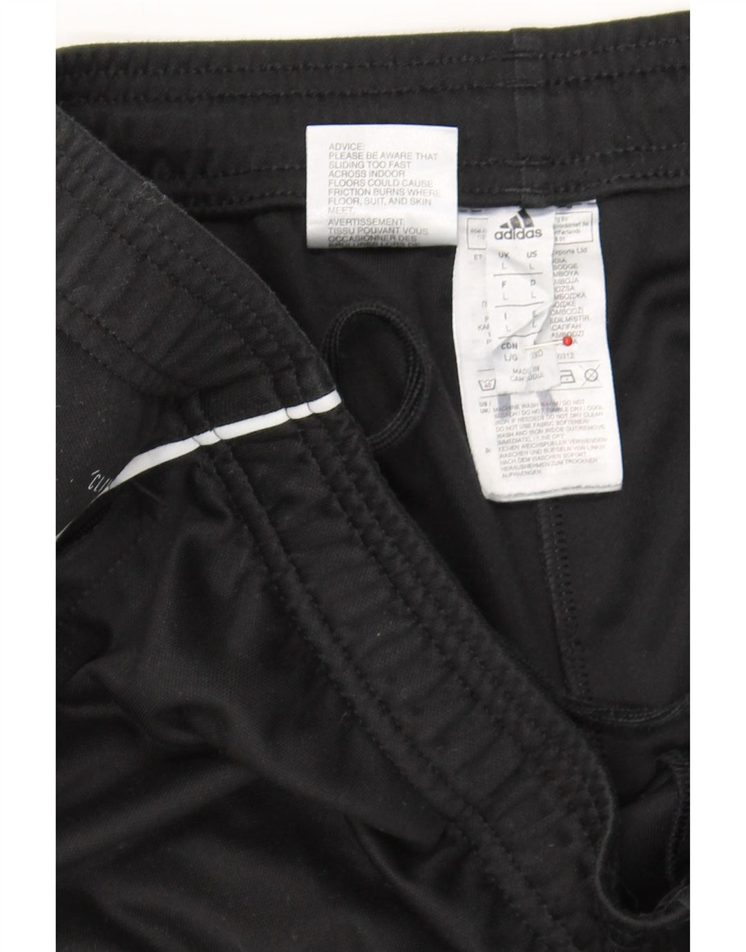 ADIDAS Mens Climalite Tracksuit Trousers Large  Black Polyester Vintage Adidas and Second-Hand Adidas from Messina Hembry 