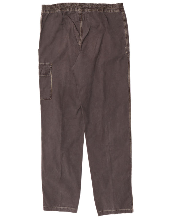 Calça cargo reta masculina Murphy & Nye W36 L35 algodão cinza