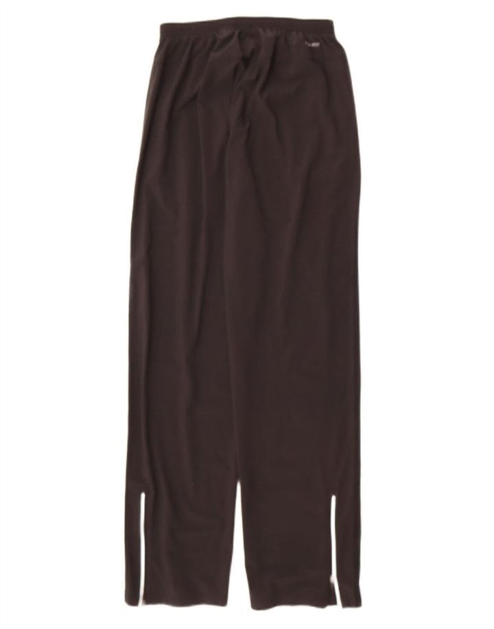 NIKE Womens Dri Fit Tracksuit Trousers UK 12 Medium  Black Polyester