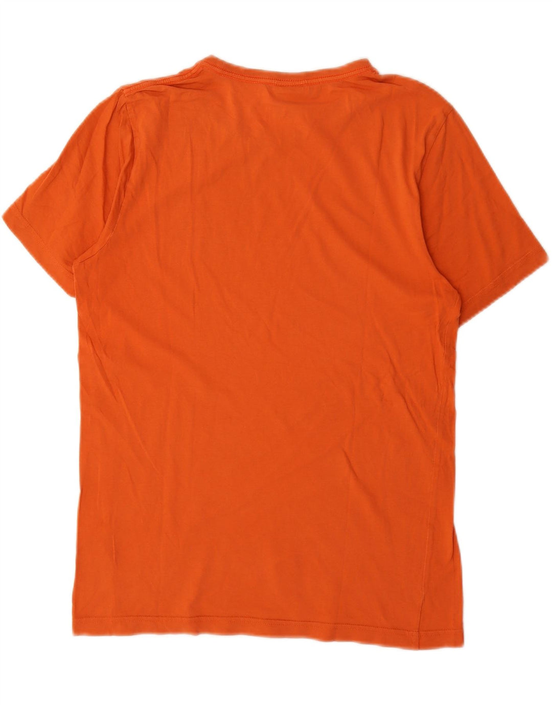 PUMA Mens Graphic T-Shirt Top Small Orange Cotton Vintage Puma and Second-Hand Puma from Messina Hembry 