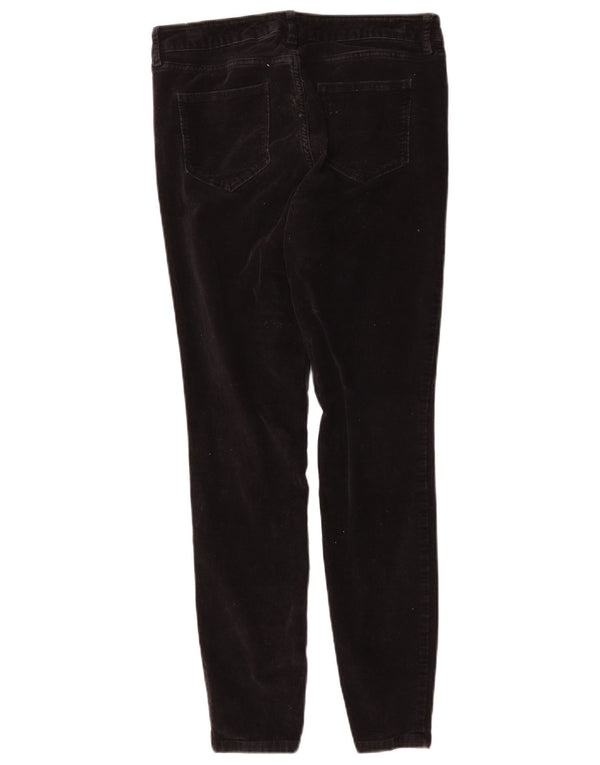 Fat Face Dame Slim Fløjlsbukser UK 12 Medium W30 L28 Navy Blue