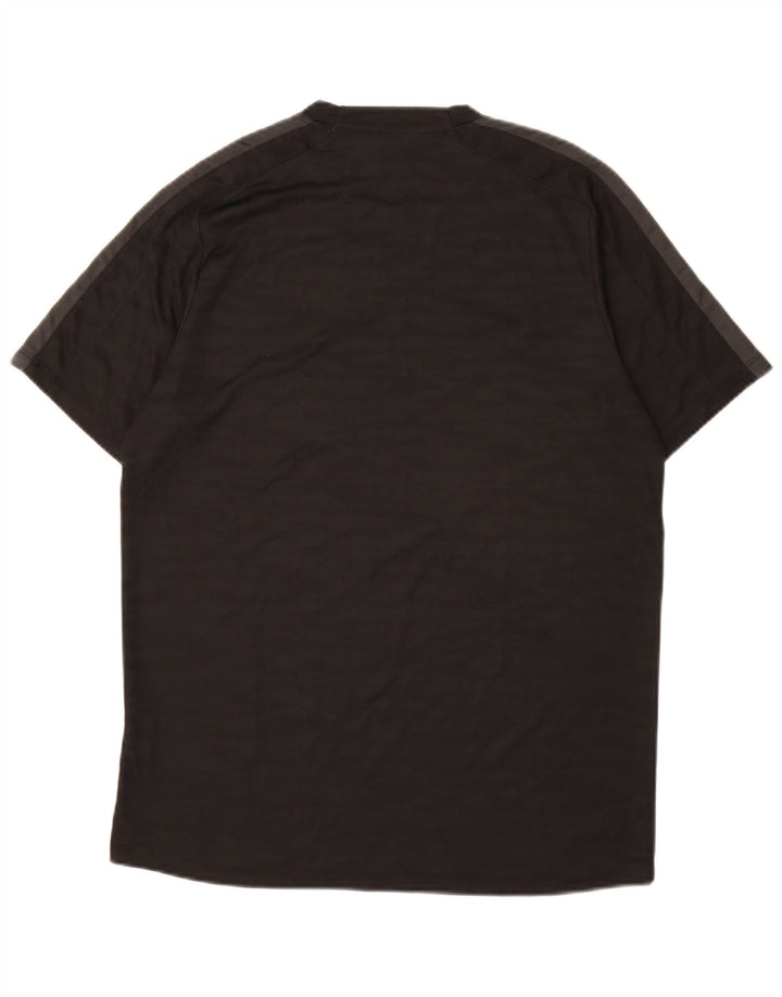 Nike Mens Dri Fit T-Shirt Top Large Black Polyester