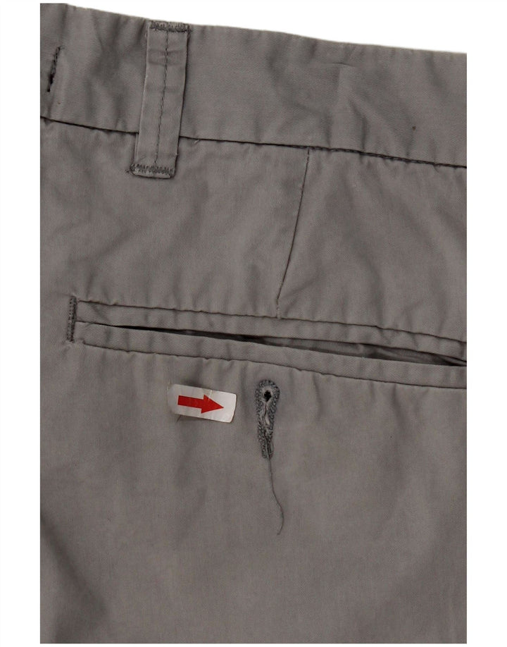 French Connection Mens Chino Shorts W34 Large Grey Cotton