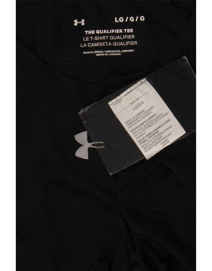 Under Armour T-Shirt Homme Haut Large Noir Polyester