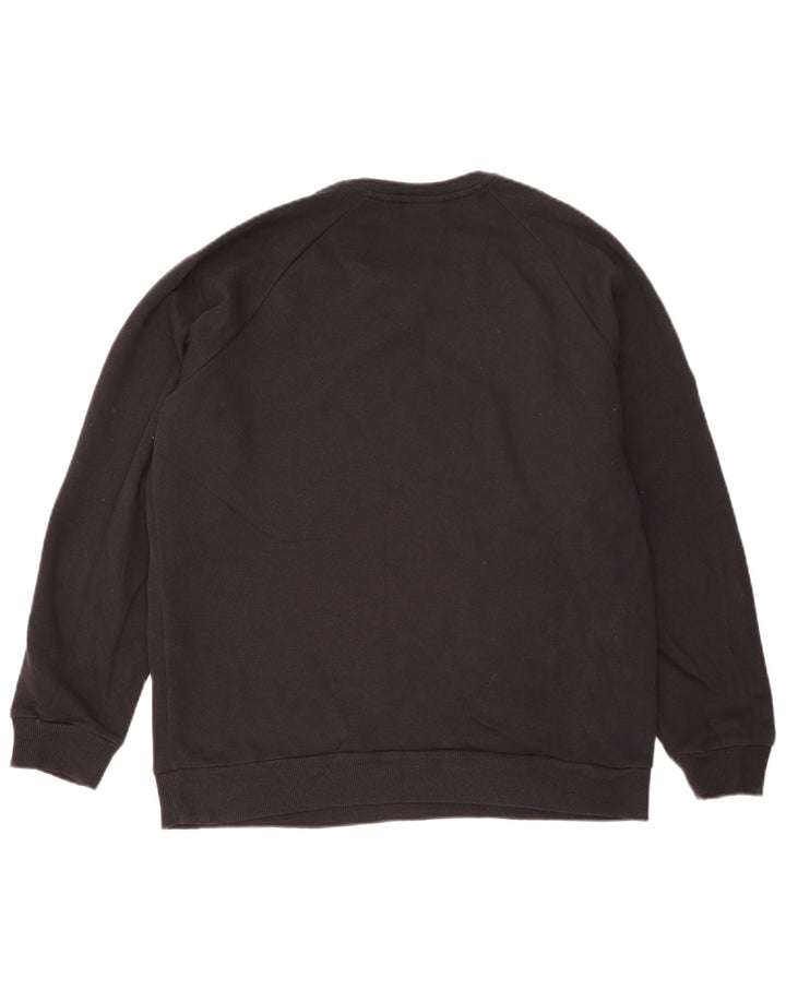 Under Armour Mens Sweatshirt Jumper Large Navy Blue Cotton
