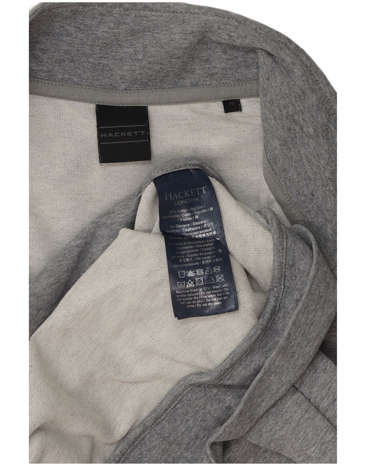 Hackett Veste De Survêtement Homme Gris Moyen Coton
