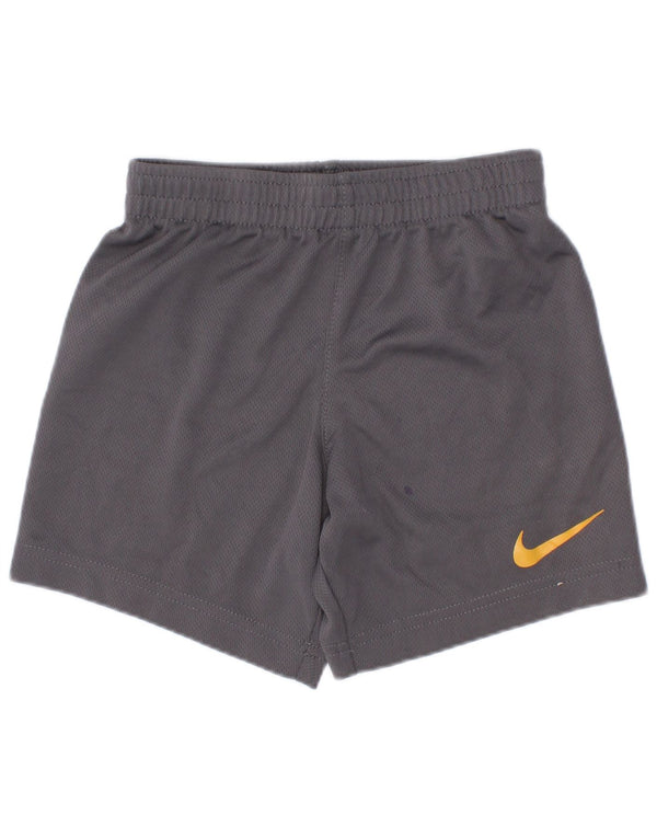 Спортивные шорты Nike для мальчиков 3–4 лет XS, серый полиэстер