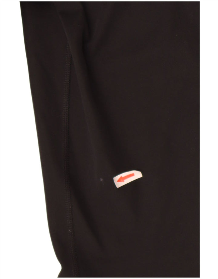Adidas Womens Climalite Crop Leggings UK 8/10 Small Black Polyester