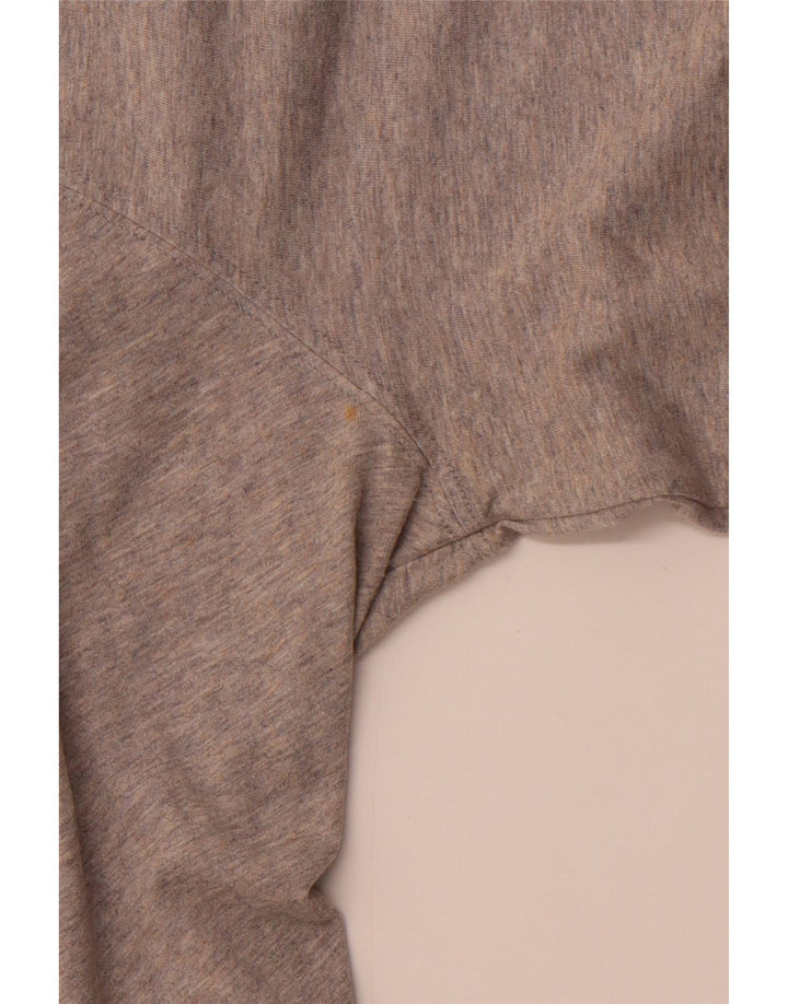 TOMMY HILFIGER Mens Heritage Graphic Top Long Sleeve Medium Grey Cotton