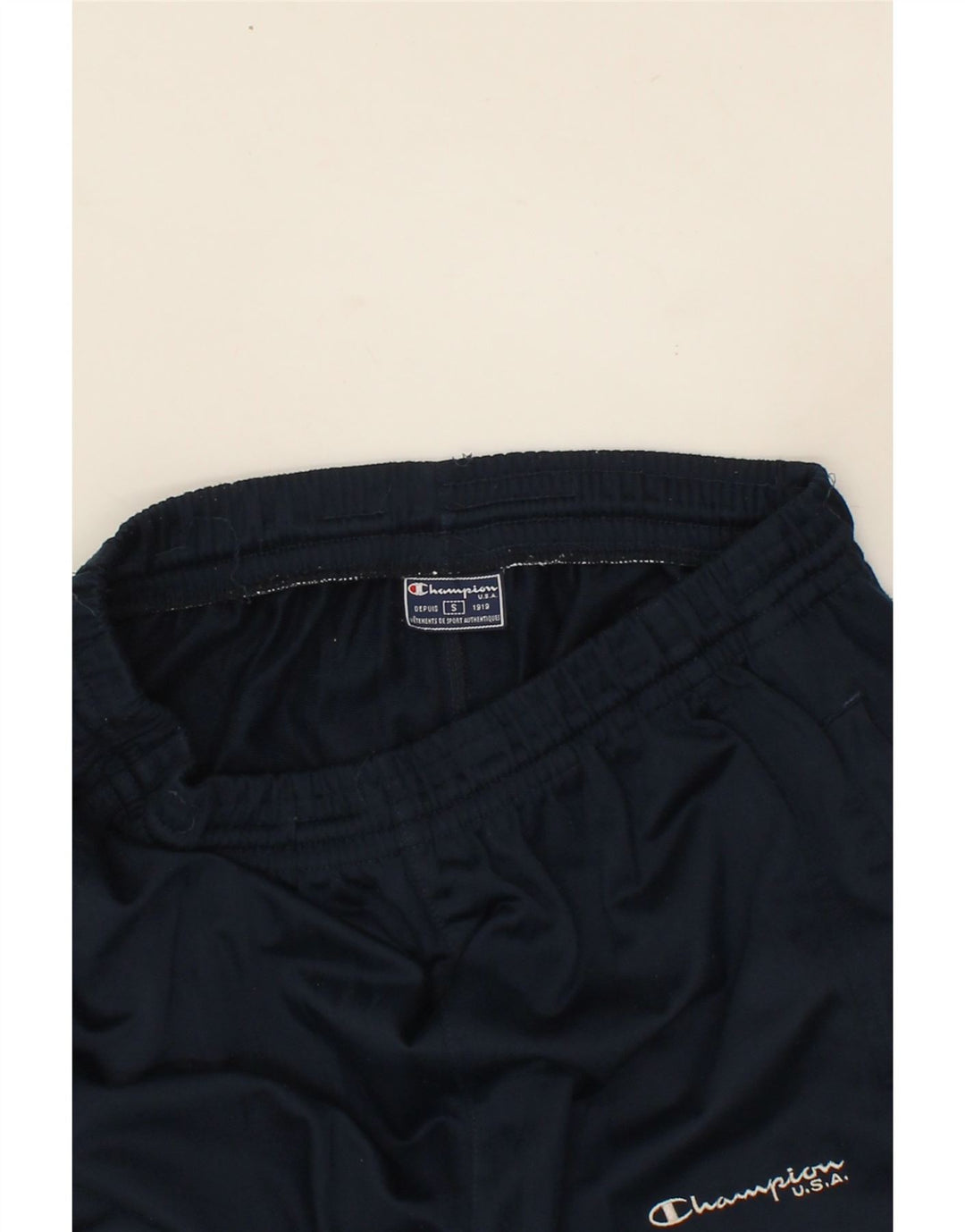 CHAMPION Mens Tracksuit Trousers Joggers Small  Navy Blue Vintage Champion and Second-Hand Champion from Messina Hembry 