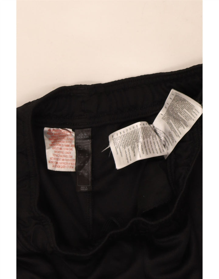 Pantaloni della tuta da ragazzo Adidas 13-14 anni in poliestere nero