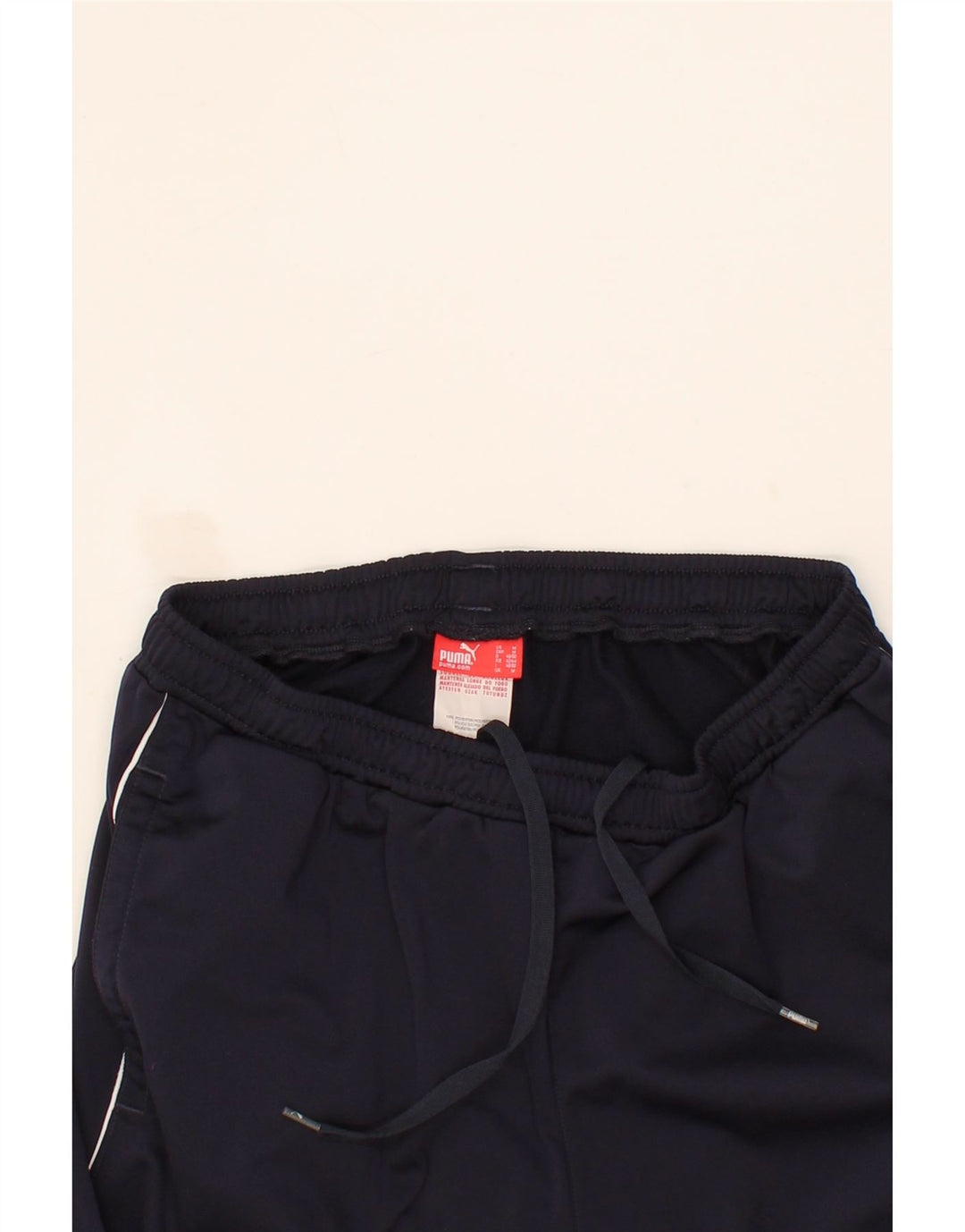 PUMA Mens Tracksuit Trousers Medium  Navy Blue Polyester Vintage Puma and Second-Hand Puma from Messina Hembry 