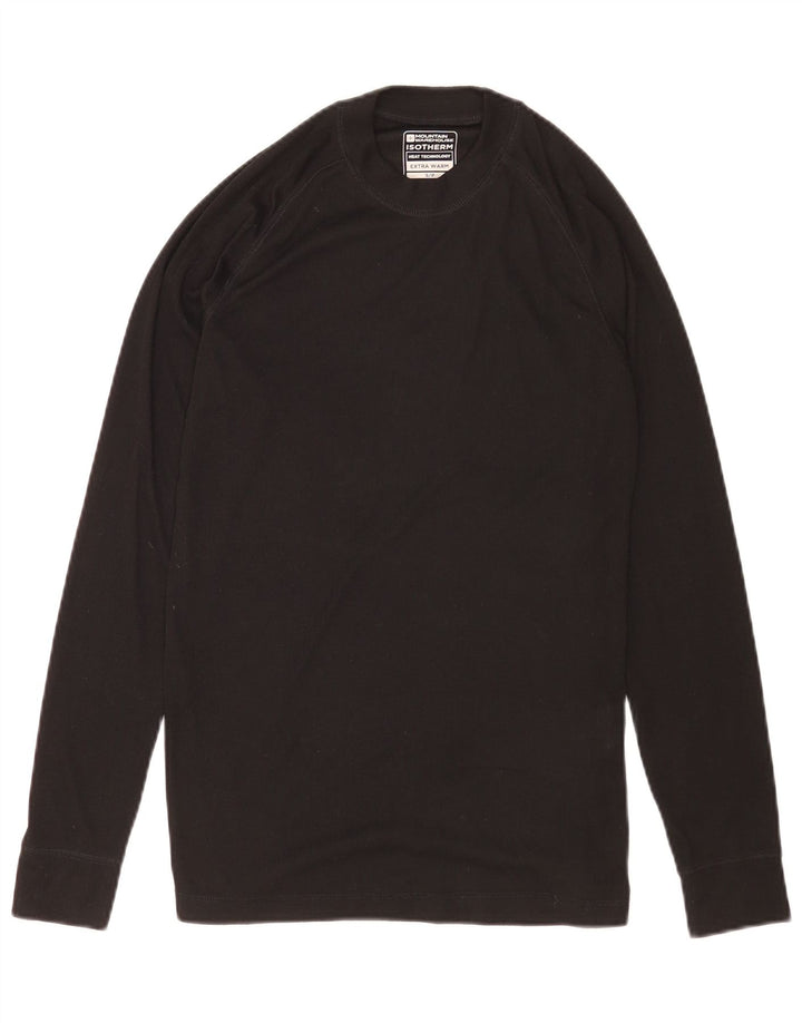 Mountain Warehouse Haut à manches longues pour homme en polyester noir Taille S