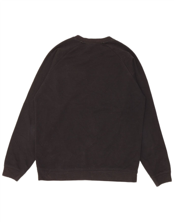 Jack & Jones Mens Sweatshirt Jumper Large Black Polyester