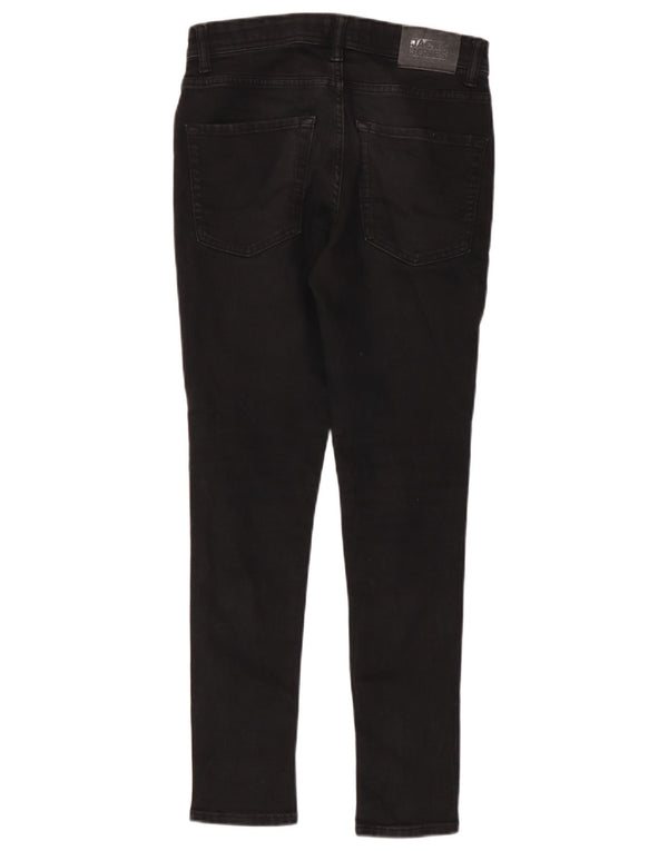 Jack & Jones Boys Liam Distressed Skinny Jeans 13-14 år W28 L28 Sort