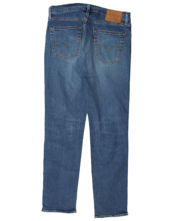 Levi's Uomo 511 Slim Jeans W32 L32 Cotone Blu