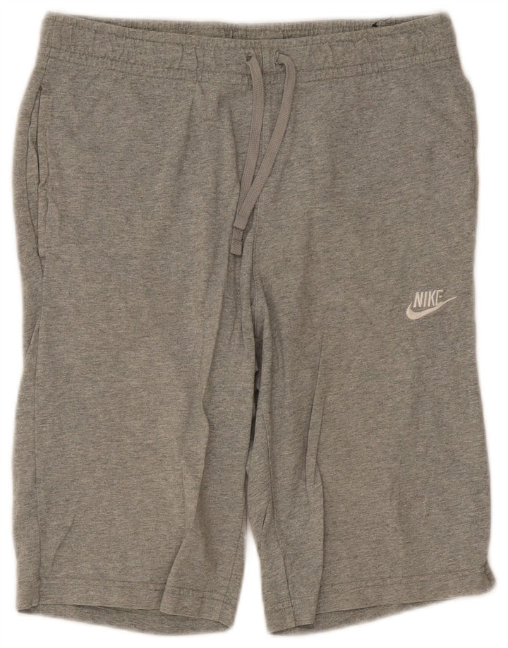 Nike Mens Bermuda Sport Shorts Medium Grey Cotton