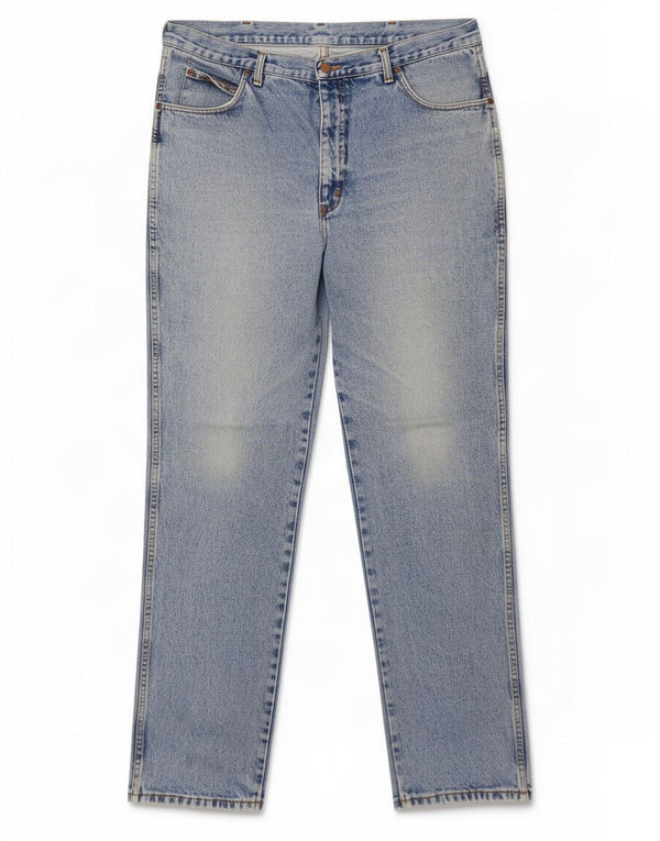 Мужские прямые джинсы Wrangler IDAHO W38 L34 синие, хлопок