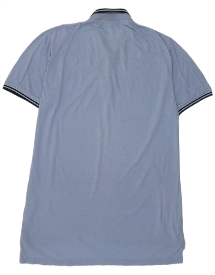 REEBOK Polo Homme Grand Bleu Coton
