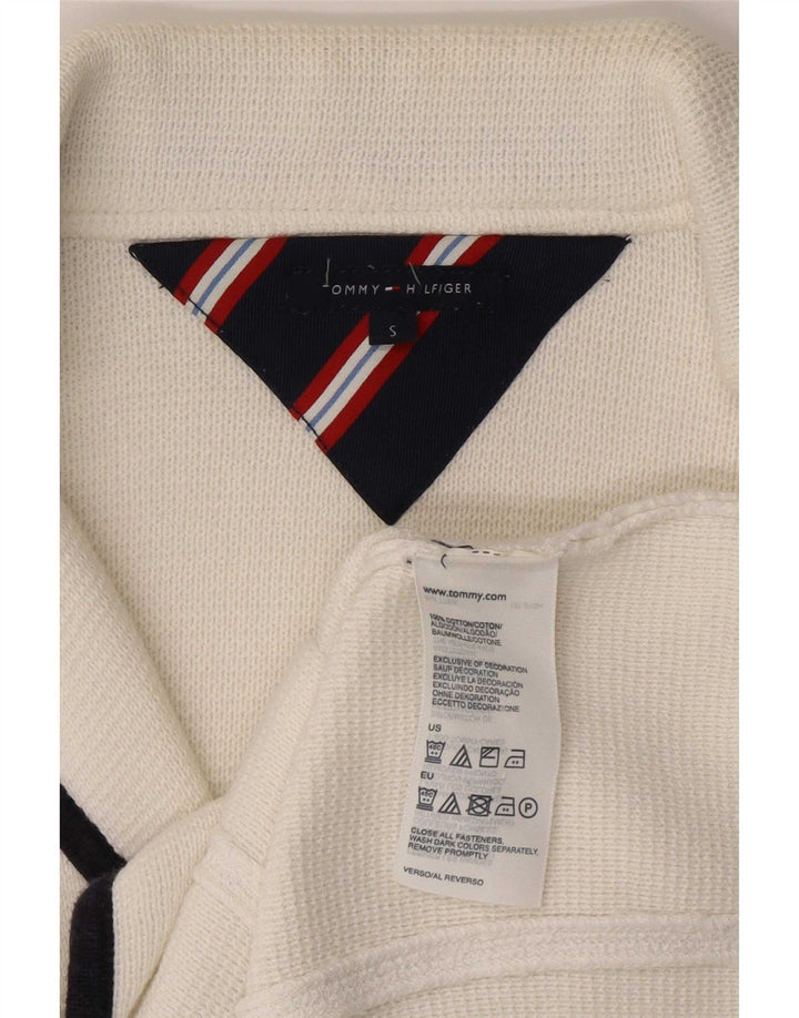 Tommy Hilfiger Γυναικείο Μπουφάν Blazer με 3 κουμπιά UK 8 Small White