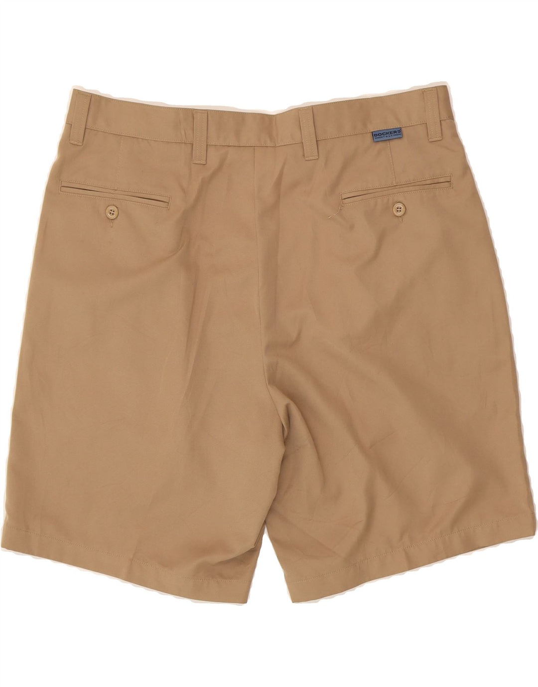 DOCKERS Mens Pegged Chino Shorts W36 Large  Brown Polyester Vintage Dockers and Second-Hand Dockers from Messina Hembry 