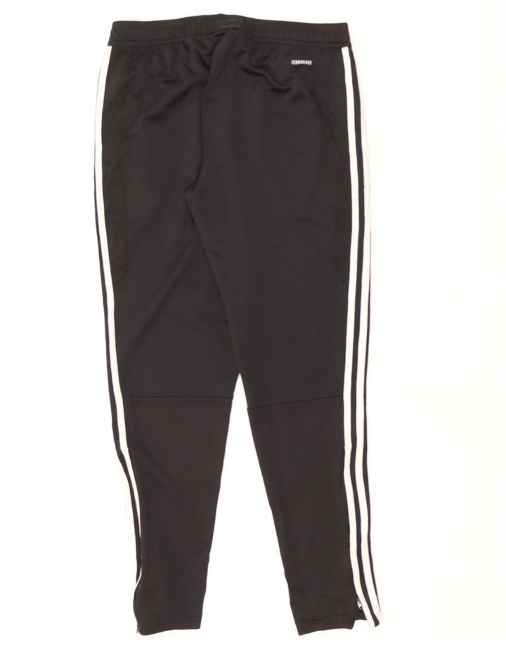 ADIDAS Mens Aeroready Tracksuit Trousers Large  Black Polyester Vintage Adidas and Second-Hand Adidas from Messina Hembry 