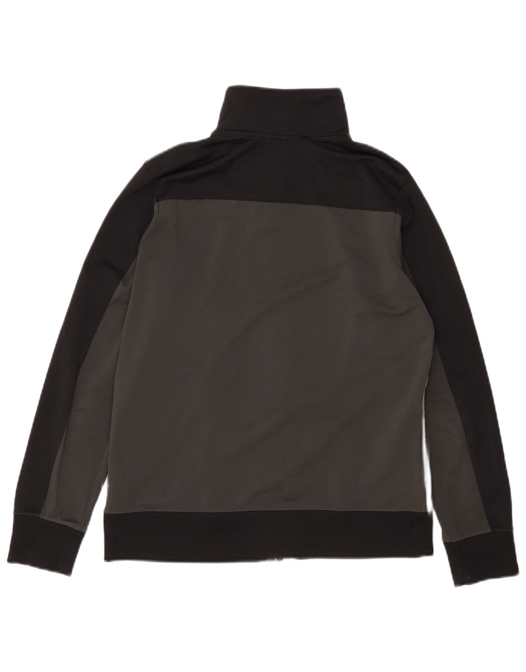 Nike Boys Tracksuit Top Jacket 13-14 Years XL Grey Colourblock Polyester