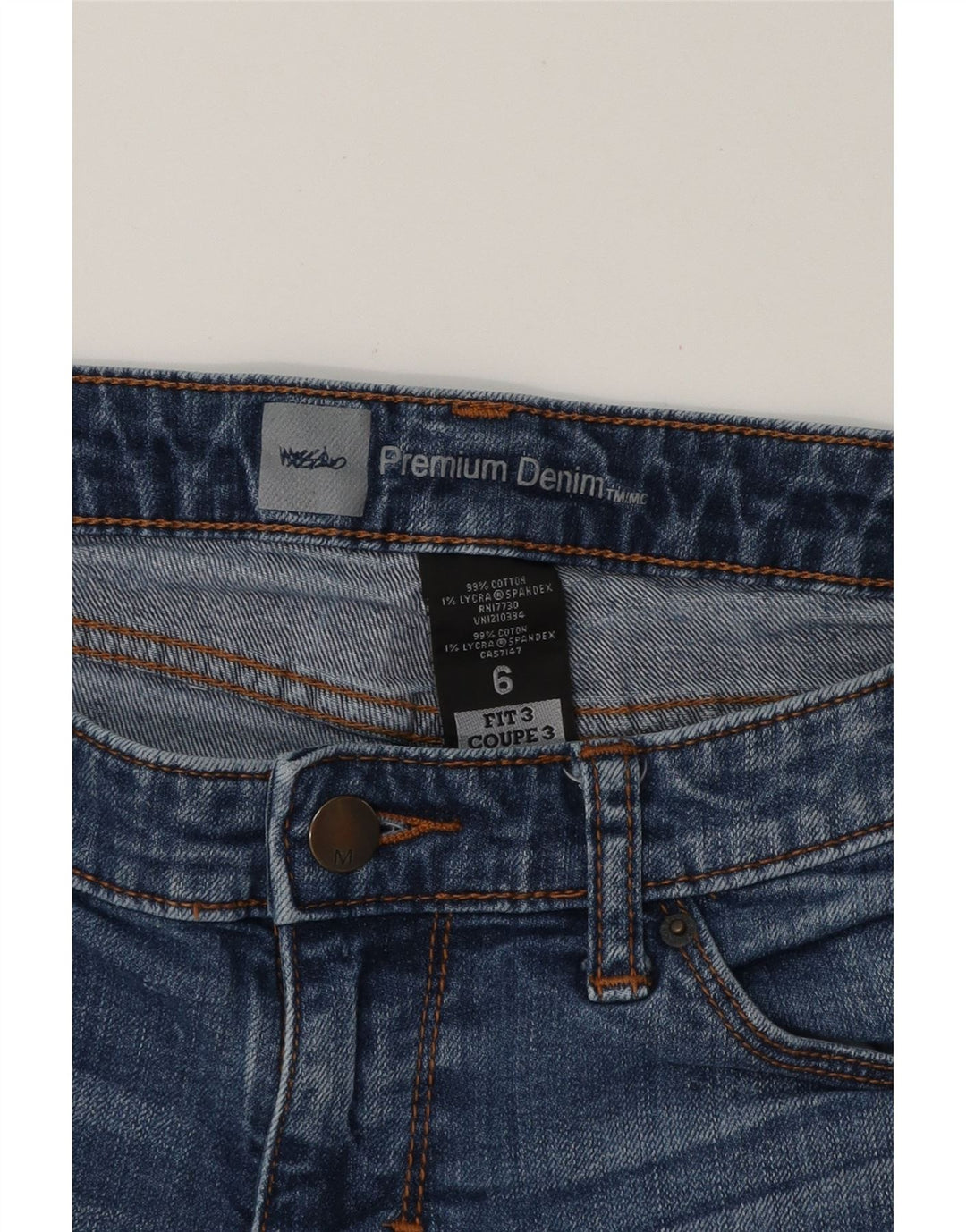 MOSSIMO Womens Denim Shorts US 6 Medium W30 Blue Cotton Vintage Mossimo and Second-Hand Mossimo from Messina Hembry 