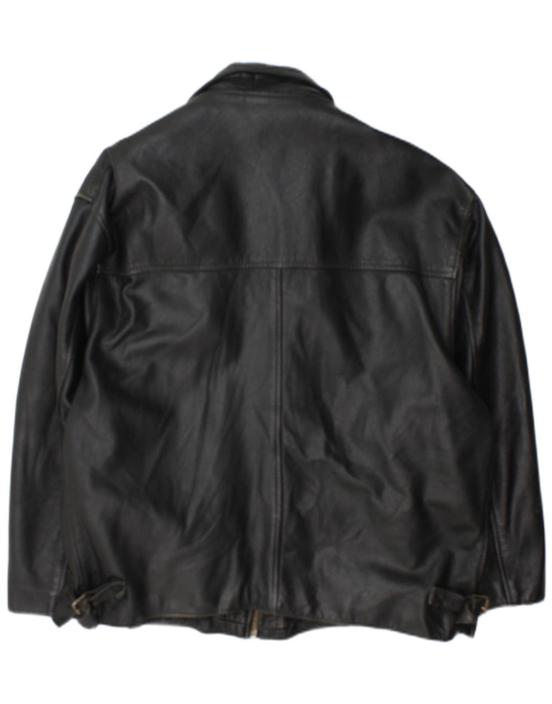 Vintage Mens Leather Jacket UK 42 XL Black