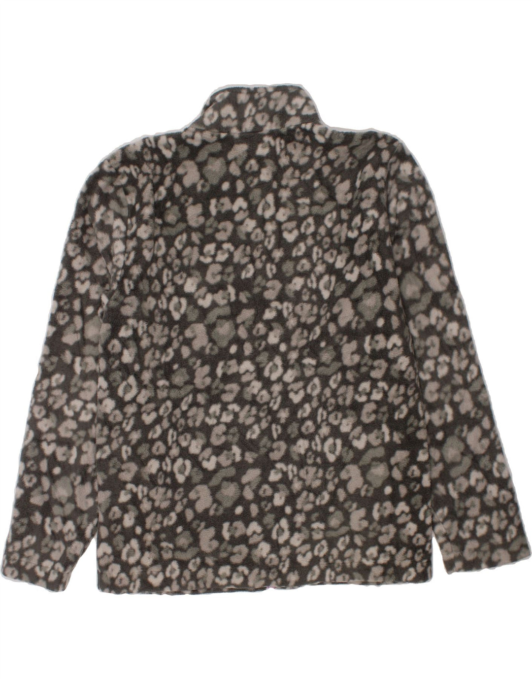EDDIE BAUER Girls Fleece Jacket 10-11 Years Medium  Grey Modern Vintage Eddie Bauer and Second-Hand Eddie Bauer from Messina Hembry 