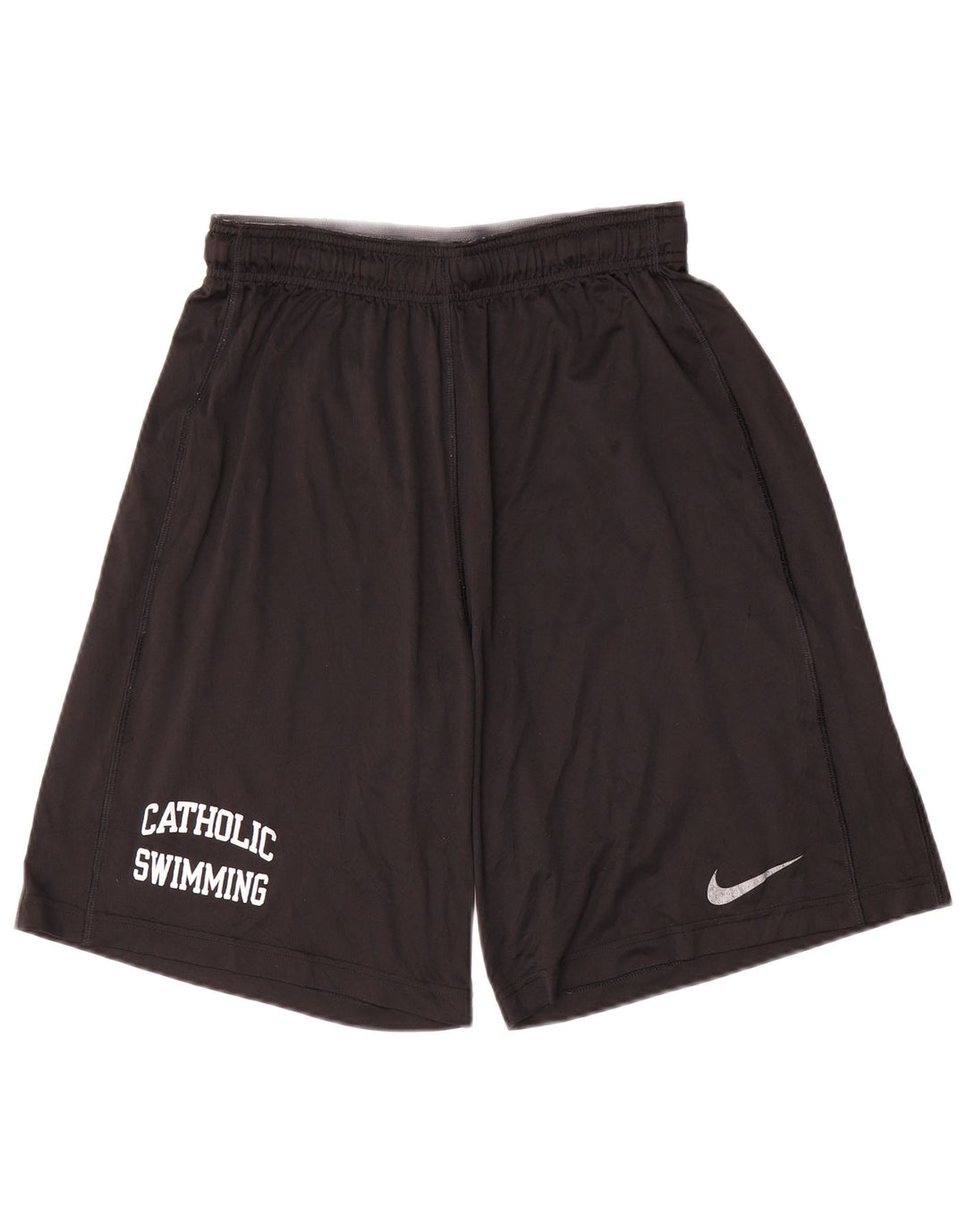 Nike Mens Dri Fit Graphic Sport Shorts Medium Black Polyester