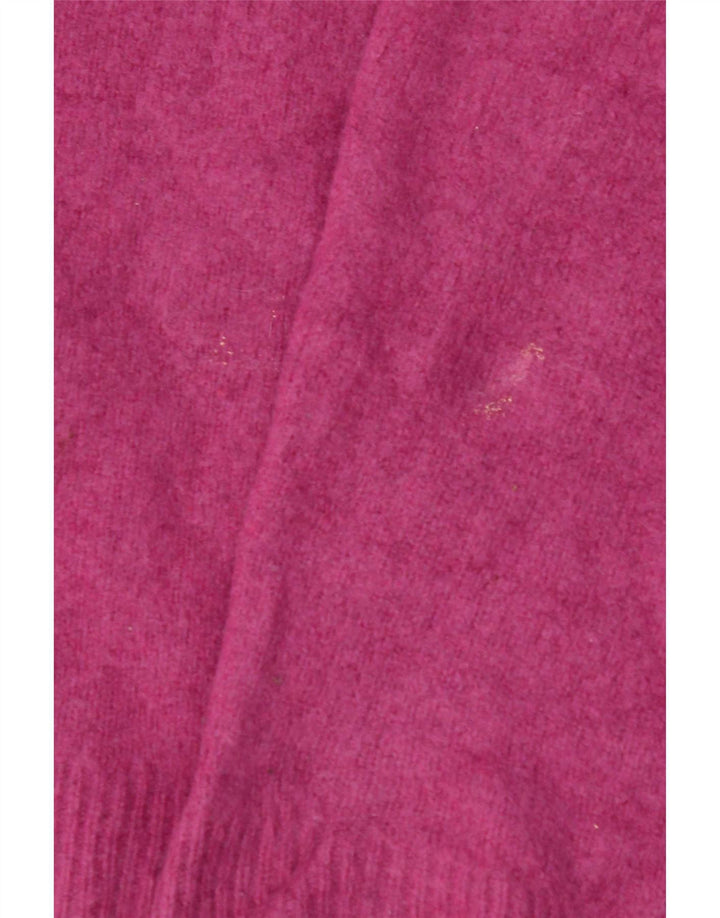 Zara Womens Turtle Neck Jumper Sweater UK 12 Medium Pink