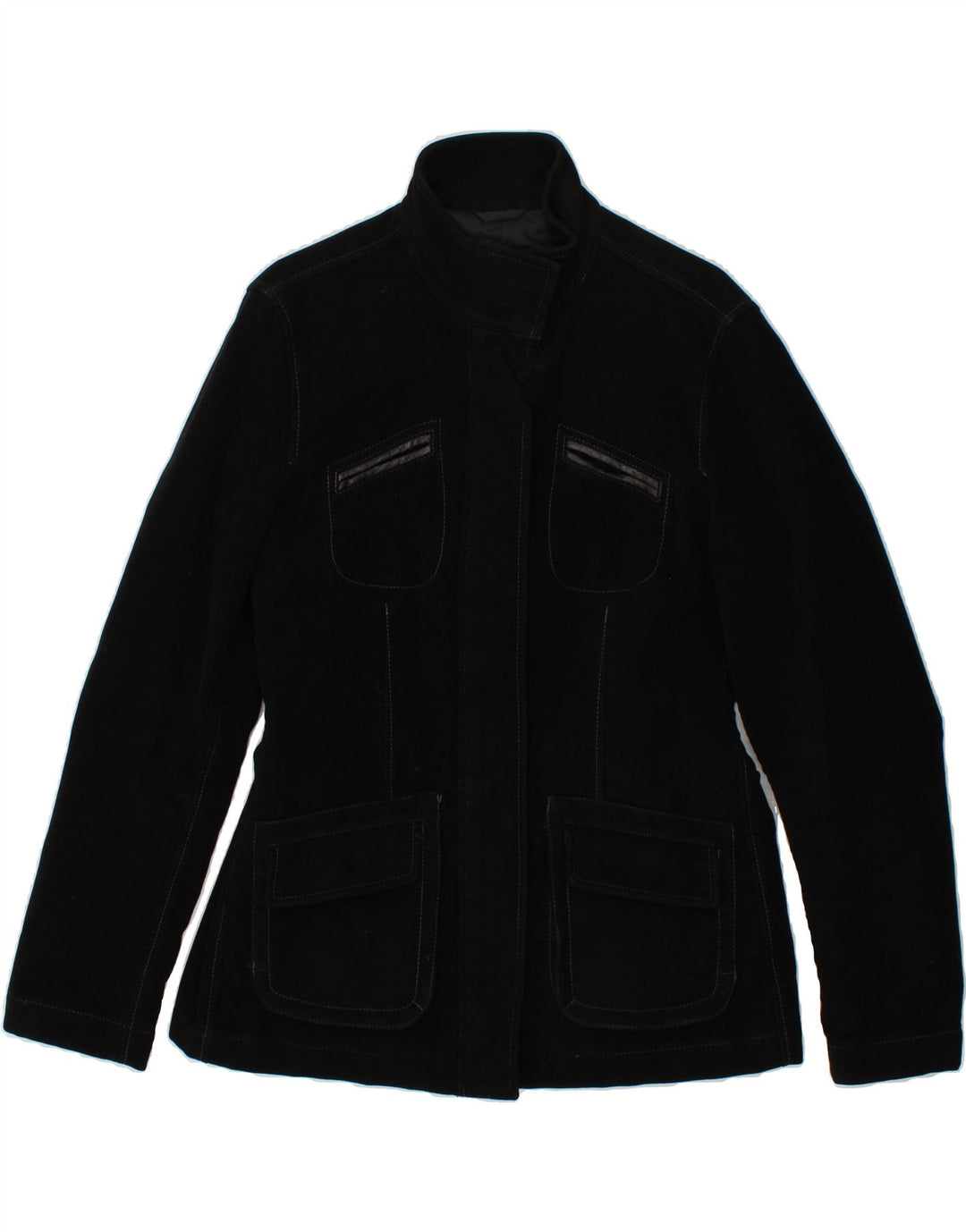 FAY Womens Windbreaker Jacket UK 16 Large Black Vintage Fay and Second-Hand Fay from Messina Hembry 
