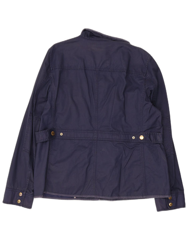 Giacca utility da donna J. Crew UK 18 XL cotone blu navy