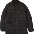 SERGIO TACCHINI Mens Padded Jacket UK 38 Medium Black Vintage Sergio Tacchini and Second-Hand Sergio Tacchini from Messina Hembry 