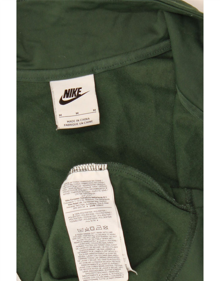 Nike Mens Tracksuit Top Jacket Medium Khaki Polyester