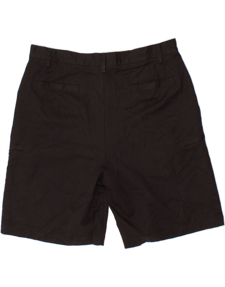 IZOD Womens Golf Cargo Shorts W36 XL Black Polyester Vintage Izod and Second-Hand Izod from Messina Hembry 