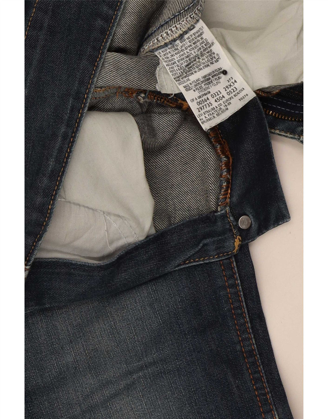 Vaqueros Levi's Polly Bootcut para mujer W29 L34 Azul marino