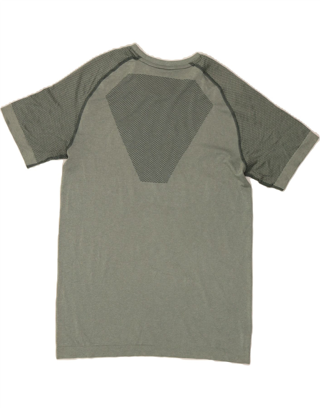 PUMA Mens T-Shirt Top Medium Green Polyester Vintage Puma and Second-Hand Puma from Messina Hembry 