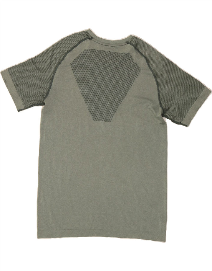 PUMA Mens T-Shirt Top Medium Green Polyester Vintage Puma and Second-Hand Puma from Messina Hembry 