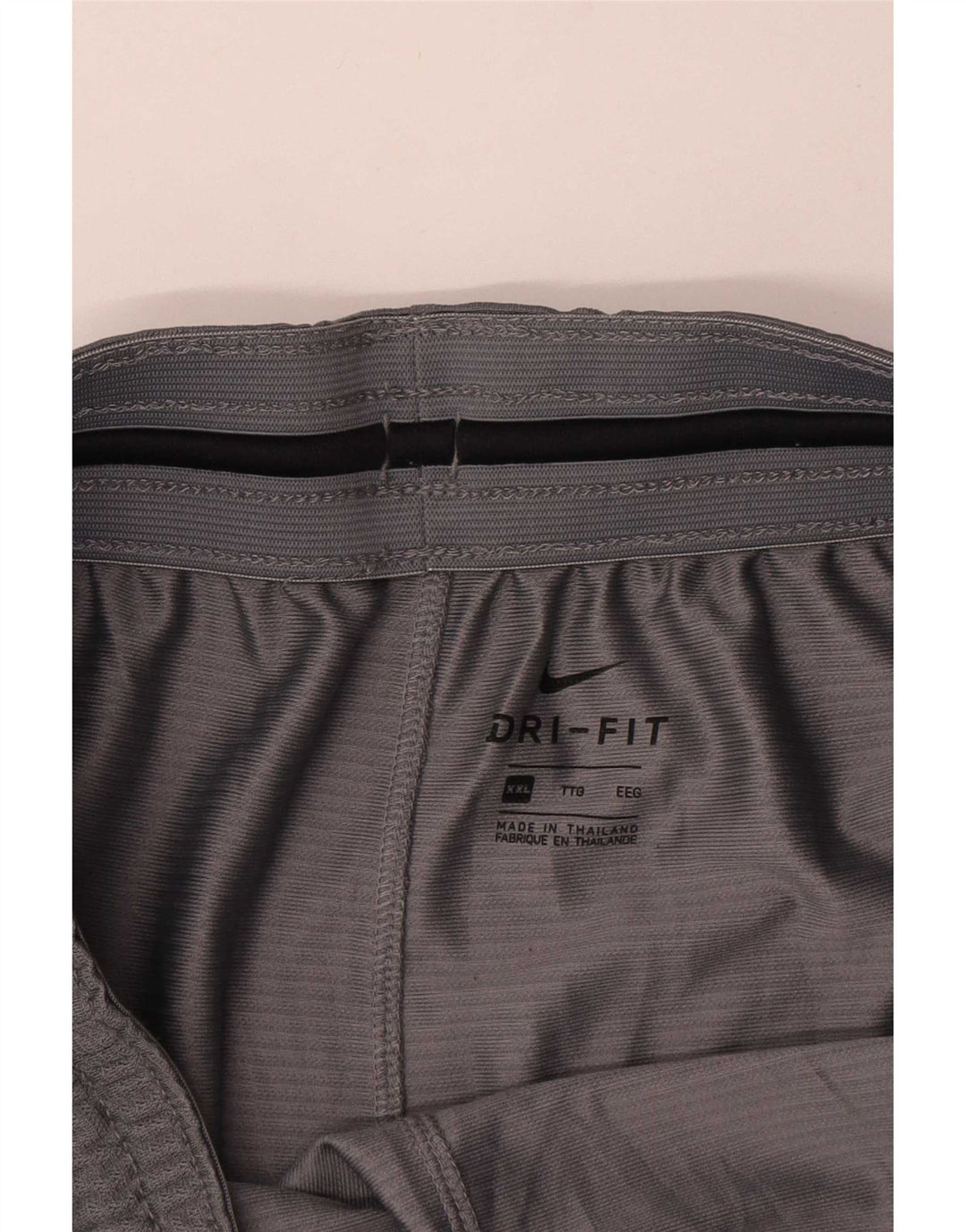 Pantaloncini sportivi Nike Dri Fit Graphic da uomo 2XL poliestere grigio