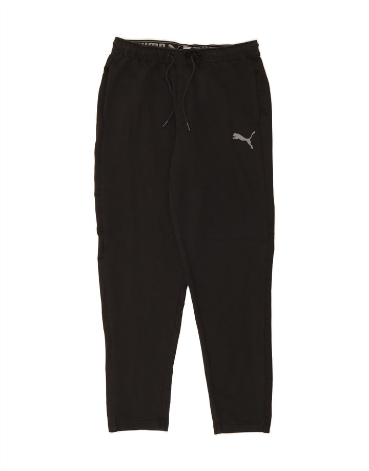 PUMA Mens Tracksuit Trousers Medium  Black Cotton Vintage Puma and Second-Hand Puma from Messina Hembry 