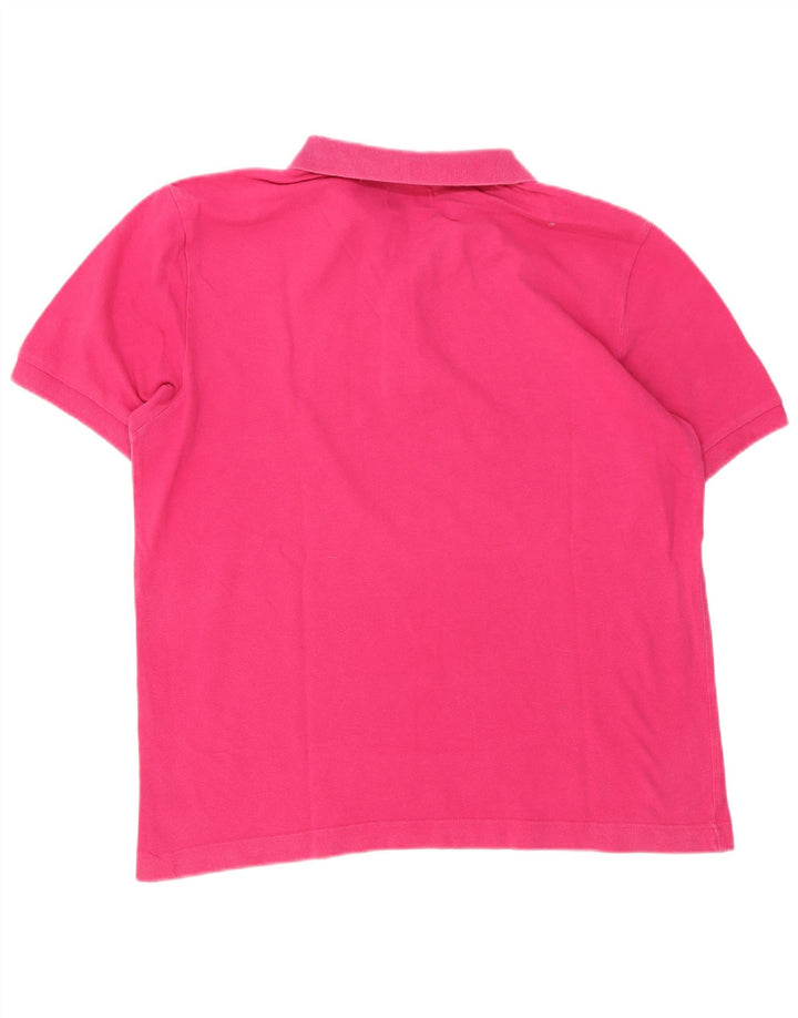 Kappa Mens Polo Shirt Large Pink