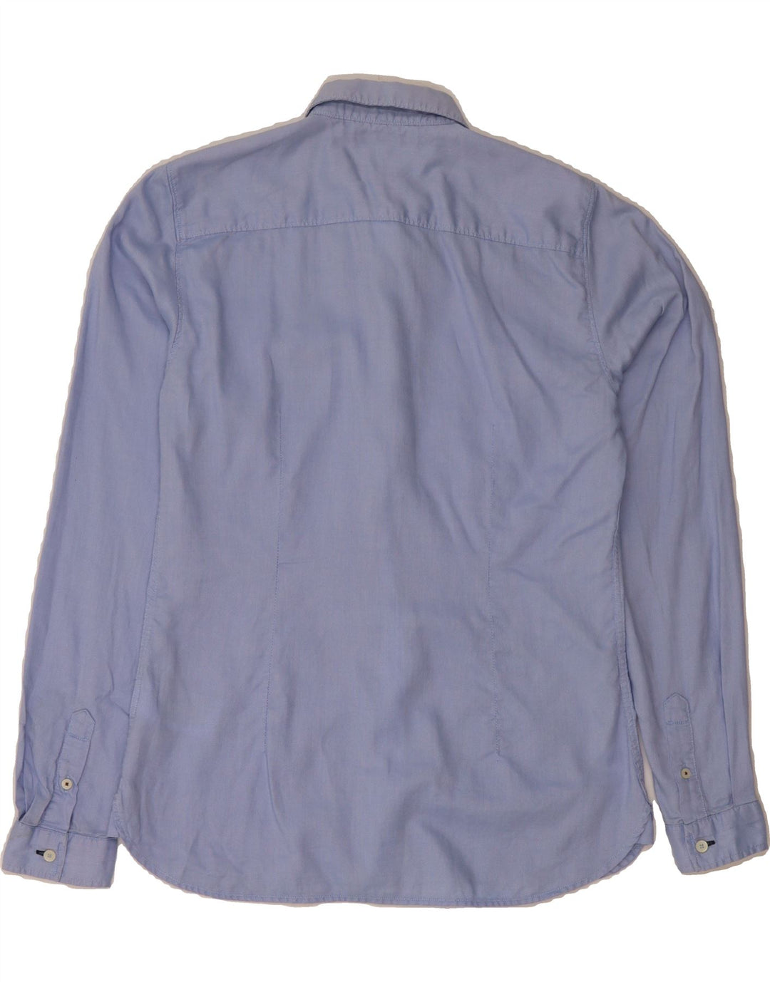 TOMMY HILFIGER Womens Shirt US 4 Small Blue Cotton Vintage Tommy Hilfiger and Second-Hand Tommy Hilfiger from Messina Hembry 