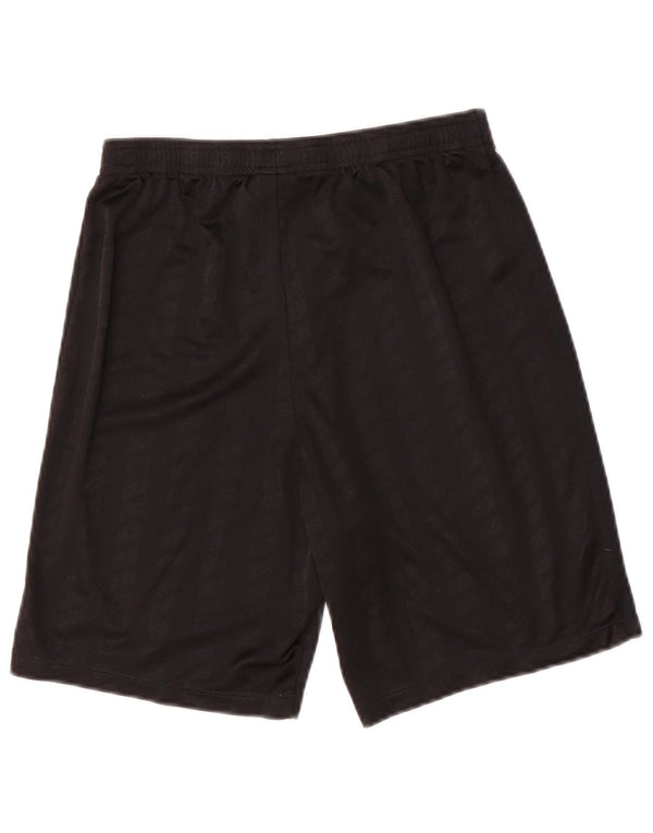 Nike Mens Dri Fit Sport Shorts Small Black Striped Polyester