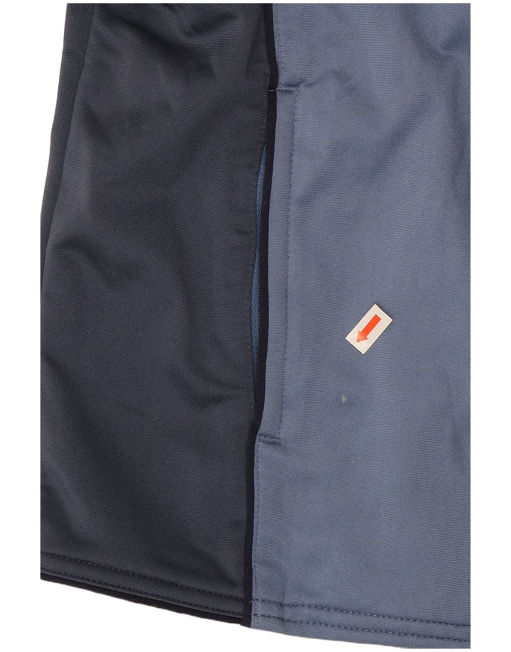 Giacca da ginnastica grafica Nike da ragazzo, 10-11 anni, colore blu medio