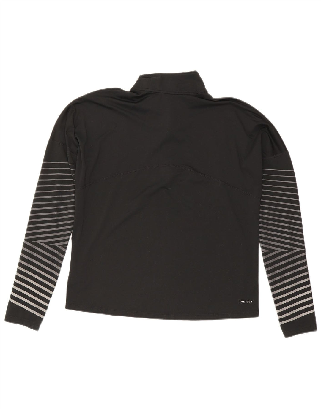 Nike Haut de survêtement surdimensionné Dri Fit pour femme UK 14 Noir moyen